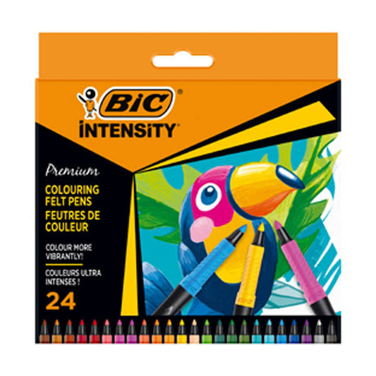 BIC Intensity Premium viltstiften (24 stuks)