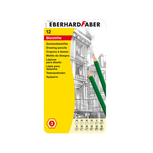 Eberhard Faber Artist Color schetspotloden in bliketui (12-delig)