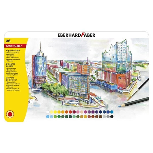 Eberhard Faber aquarel kleurpotloden (36 stuks)