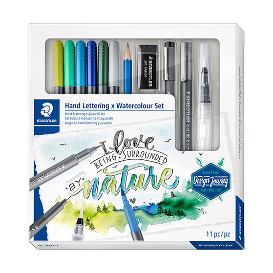 Staedtler mixed aquarel en handlettering set